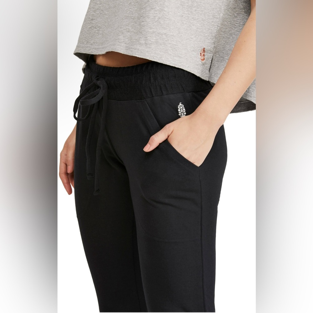 💫FP Movement by Free People Sunny Skinny Black Sweatpants, NWT, XS - Picture 2 of 12